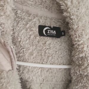 Zyia Active Beige Fleece Jacket
